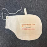 Edger Dust Bag - Small - Standard Cloth "tie-on" style
