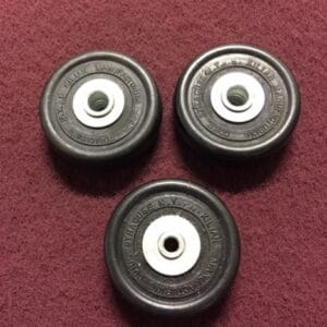 EZ8 Wheels COMPLETE SET - 2 Side # 59945A & 1 Rear # 59960A