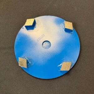 set of 6” Concrete Diamonds Rhombus pucks for the Hyper Grinder - Velcro Back #150719CDXT4SVEL