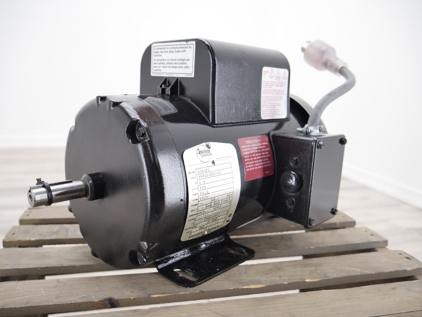 44642A EZ8 Motor, 1.5HP 115V/60HZ